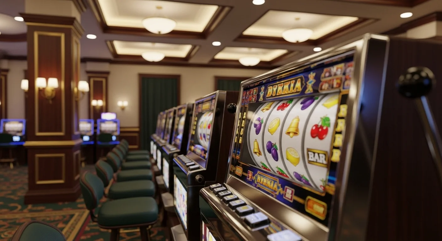 Winning screen on an online pokie